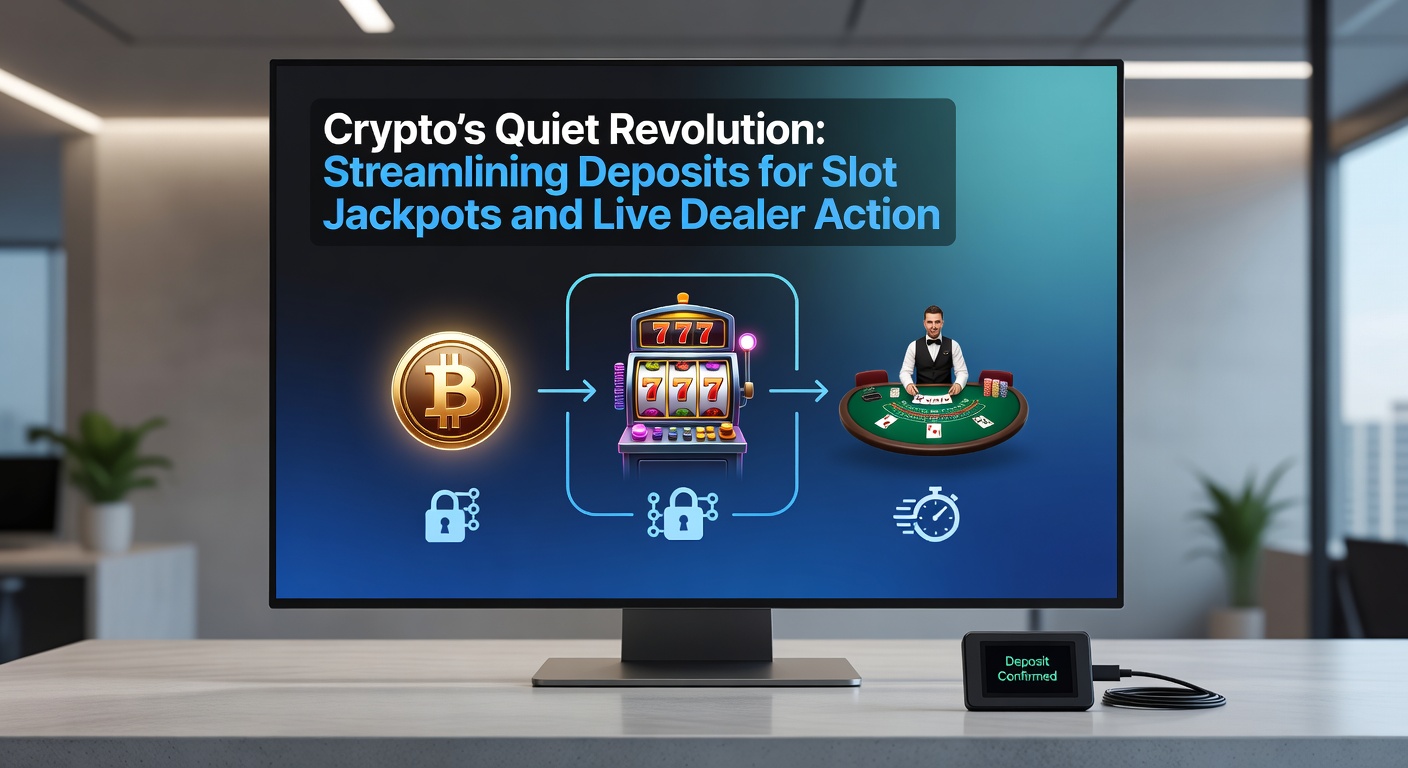 Screenshot of a live dealer roulette game with cryptocurrency deposit interface overlay, illustrating real-time funding during gameplay