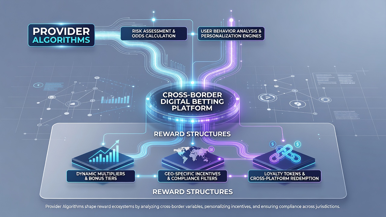 Detailed view of reward structure algorithms connecting bonus triggers with secure transaction protocols in portable betting systems