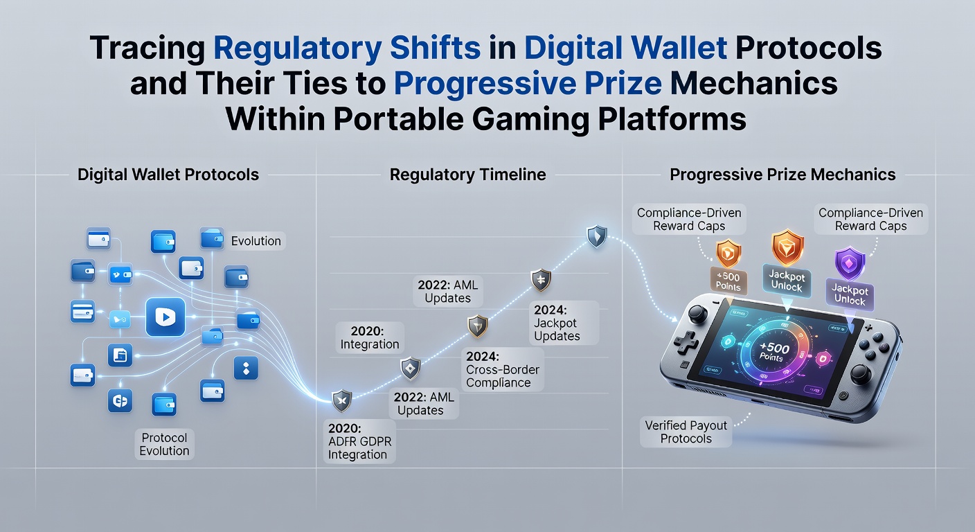 Digital wallet interfaces connecting to mobile gaming prize systems on portable devices
